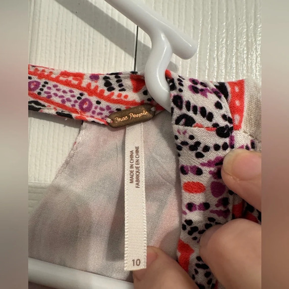 Free People Tegan boho dress Size 10 - Picture 14 of 14